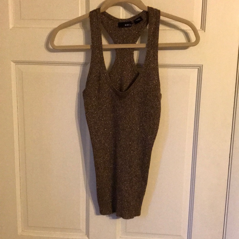 Sparkly tank top
